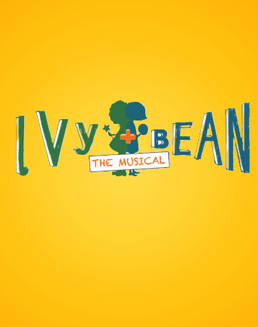 Ivy and Bean musical logo on yellow background